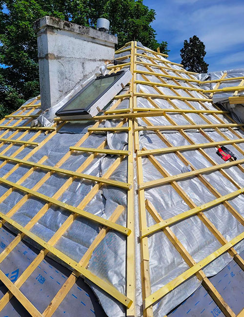 Rénovation de couverture à Enghien-les-Bains (95880) dans le Val d'Oise 95